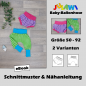 Preview: JULAWI Baby-Ballonhose eBook Schnittmuster Gr50-92